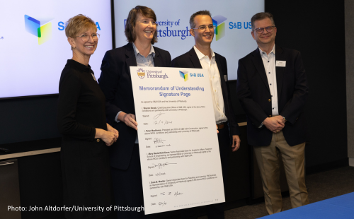 Pitt's Swanson School of Engineering, Pitt Business and S&B USA Forge Collaboration to Develop Infrastructure Talent and Knowledge Sharing